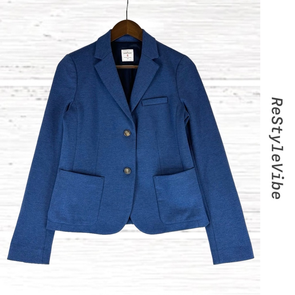 GAP Women’s Size 6 Blazer Academy Style Coat Jacket Button Front Lined Stretch